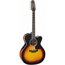 Takamine P6JC-12BSB brown...