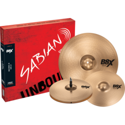 SABIAN  Pack B8X 14"-18" +...