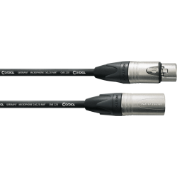 CORDIAL Câble micro XLR 10 m