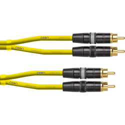 CORDIAL RCA/RCA 3m jaune